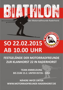 Biathlon-Plakat